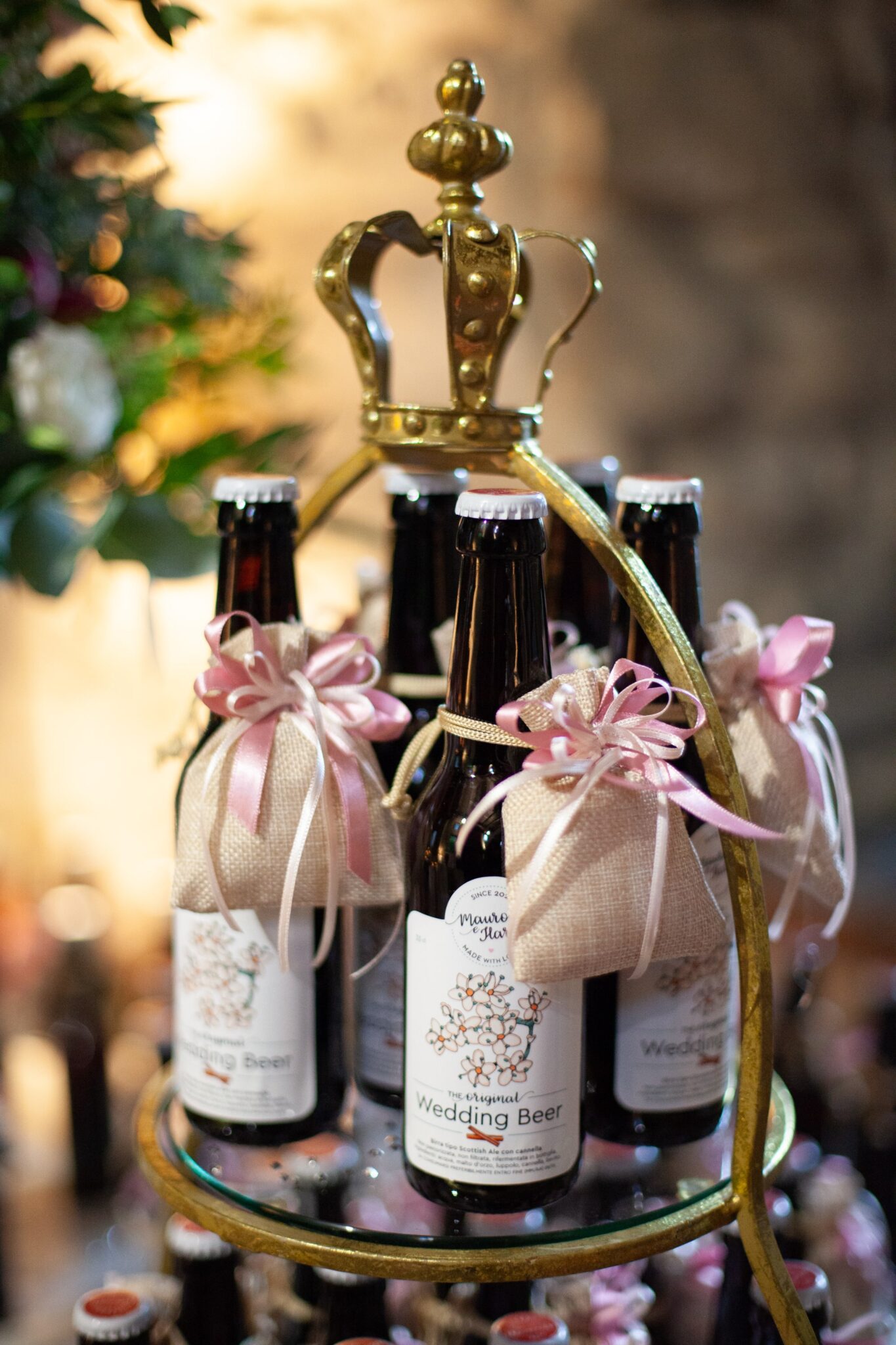 Bomboniere di matrimonio: birra artigianale con etichetta personalizzata